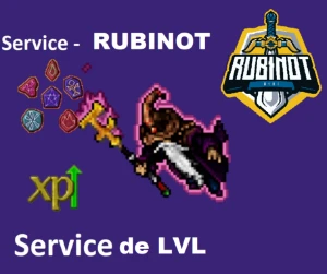 Service - Upo sua conta - RUBINOT - Tibia