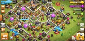 Conta clash of clans, CV11 full com mais de  8.000 gemas!!!