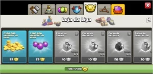 Conta clash of clans, CV11 full com mais de  8.000 gemas!!!