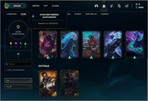 Conta Prata 2 - League of Legends LOL