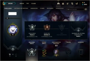 Conta Prata 2 - League of Legends LOL