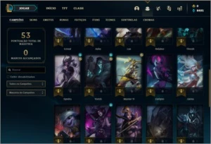 Conta Prata 2 - League of Legends LOL