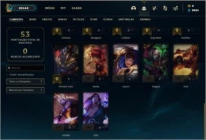 Conta Prata 2 - League of Legends LOL