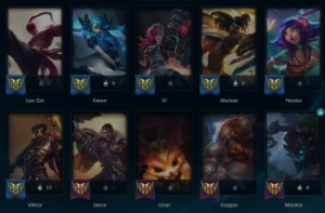 Conta platina criada na season 3 - League of Legends LOL