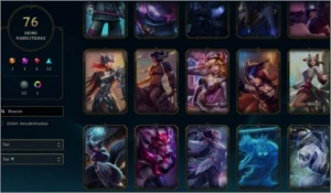 CONTA LOL PLATINA - League of Legends