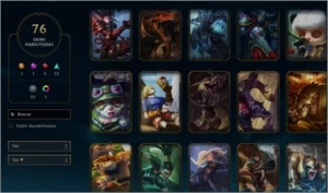 CONTA LOL PLATINA - League of Legends