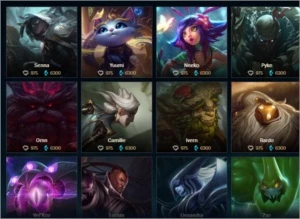 CONTA LOL PLATINA - League of Legends