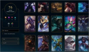 CONTA LOL PLATINA - League of Legends