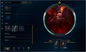 conta d3 criada na s2 / quase todos os champs / 81 skins - League of Legends LOL