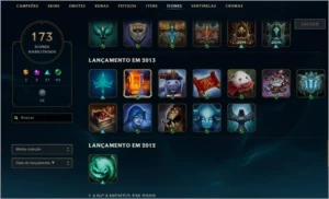 conta d3 criada na s2 / quase todos os champs / 81 skins - League of Legends LOL