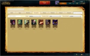 Conta lol lvl 15 +7 Campeões + 2500 ip +3 Skins +3 Icones - League of Legends