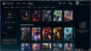 Conta de lol - League of Legends
