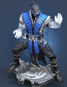 STL Sub-Zero Mortal Kombat - Outros
