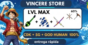 Blox Fruits - ⚔️CDK + 🎸SG + 👊GHM+ Lvl Máximo
