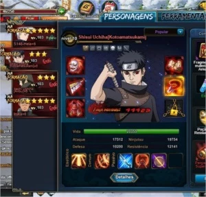 Vendo conta Naruto Online BR - Outros