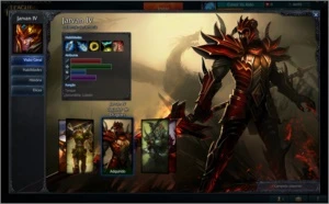 Conta League Of Legend´s Platina 4 +3 skin´s - Steam