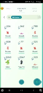 Contas aleatórias POKEMON GO