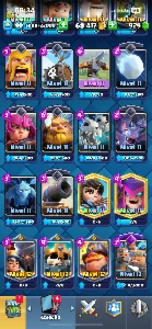 Conta de Clash Royale rara