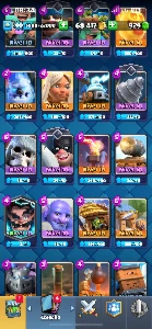 Conta de Clash Royale rara