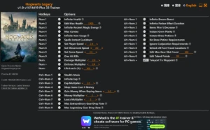 Mod Menu (Trainer menu) para HOGWARTS LEGACY - Outros