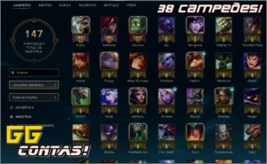 Conta League of Legends Prata II LOL