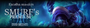 Smurf Lol Lvl 30 Até 70K Ea + Escolha Sua Skin [Sem Banwave] - League of Legends