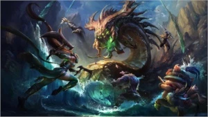 Conta League of Legends c/ borda diamante