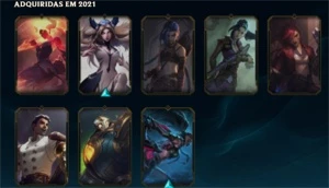 conta de lol - League of Legends