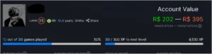CONTA OLD 15 ANOS - CS PRIME GLOBAL - Steam