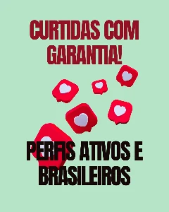 100 curtidas perfis Insta Brasileiros e Ativos