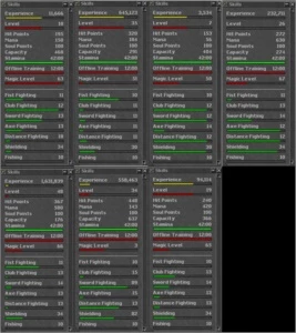 TIBIA ACCOUNT ED 254 + VÁRIOS MAKERS [OPEN PVP]