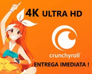 Conta exclusiva Crunchyroll premium mega fan 30 dias - Assinaturas e Premium