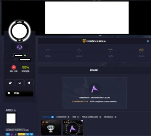 Conta Steam Com Vários Jogos E Gamersclub Level 20