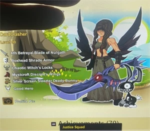 Vende-se conta AQW - Adventure Quest World