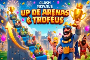🏆 SUBO SUA CONTA NO CLASH ROYALE | ARENAS + TROFÉUS