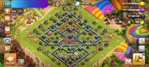 Cv14 Top com 2 paisagem - Clash of Clans