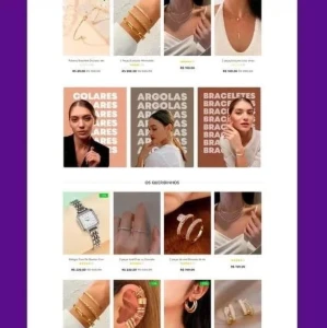 Loja Virtual Bijoux - Feito com wordpress + Elementor - Outros