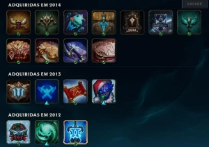 Conta League of Legends Full Acesso - 140 Champs e 41 Skins LOL