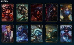 Conta League of Legends Full Acesso - 140 Champs e 41 Skins LOL