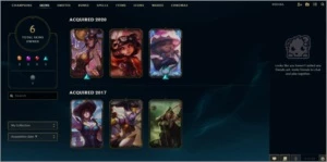 Conta LoL Diamante 1 - 41 champ - 6 skins - League of Legends