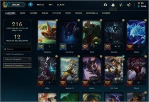CONTA LEAGUE OF LEGENDS COM 11 GEMAS! OURO 4 SOLO DUO! LOL
