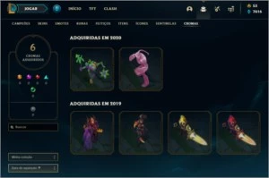 CONTA LEAGUE OF LEGENDS COM 11 GEMAS! OURO 4 SOLO DUO! LOL