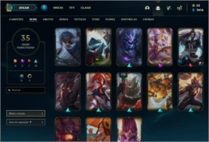 CONTA LEAGUE OF LEGENDS COM 11 GEMAS! OURO 4 SOLO DUO! LOL