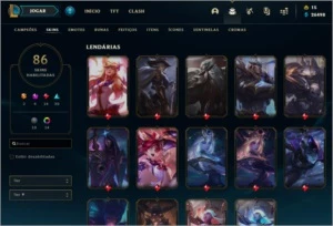 Venda de conta LOL - League of Legends