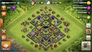 Vila Clash of Clans CV9