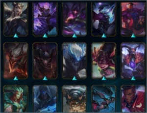 VENDO CONTA LOL 167 SKINS E 98 CAMPEÕES - League of Legends