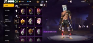 Conta De Free Fire Lv. 58 + Skins Raras E Muito Mais!