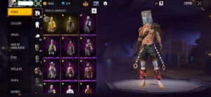 Conta De Free Fire Lv. 58 + Skins Raras E Muito Mais!