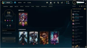 CONTA DIAMANTE 3 - 91 PDL - e-mail disponivel para troca - League of Legends LOL
