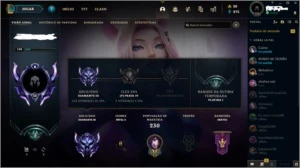 CONTA DIAMANTE 3 - 91 PDL - e-mail disponivel para troca - League of Legends LOL